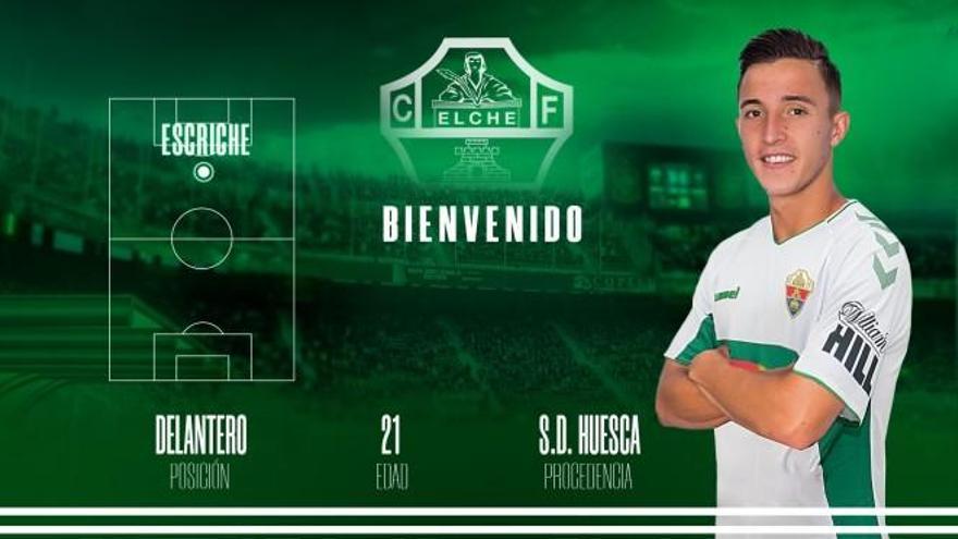 Dani Escriche, nuevo jugador del Elche