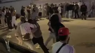 Detenidos cuatro menores por la brutal agresión a un joven de 19 años en las fiestas de Conxo