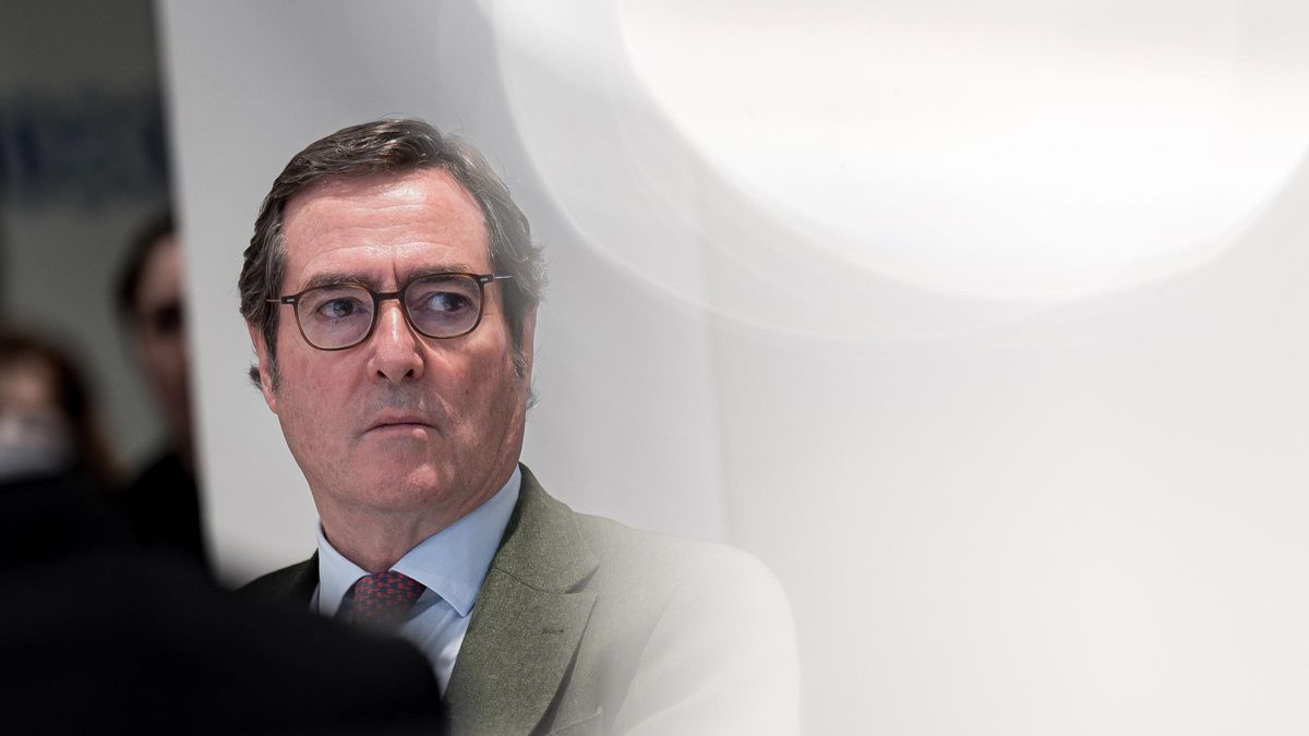El presidente de la CEOE, Antonio Garamendi.