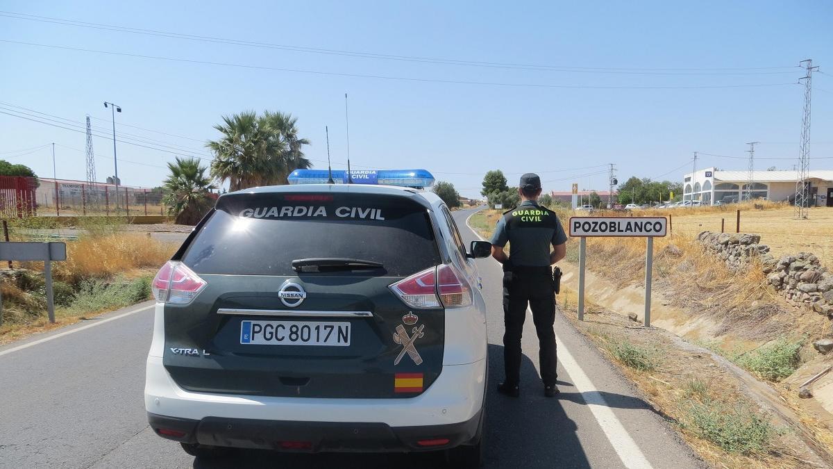 Patrulla de la Guardia Civil de Pozoblanco.