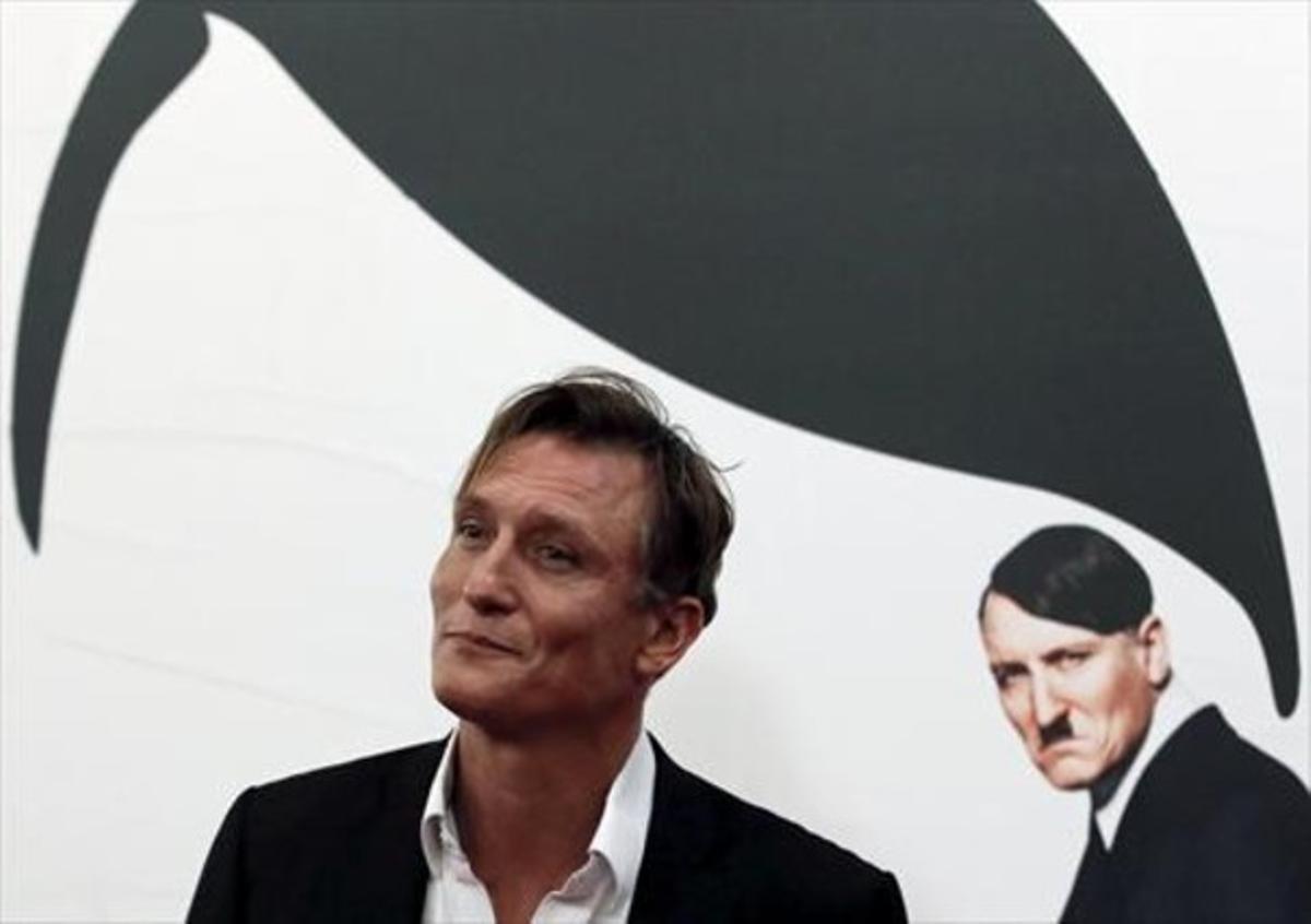 L’actor Oliver Masucci, que dóna vida a Hitler, en l’estrena de la pel·lícula. L’actor Oliver Masucci, que dóna vida a Hitler, en l’estrena de la pel·lícula.