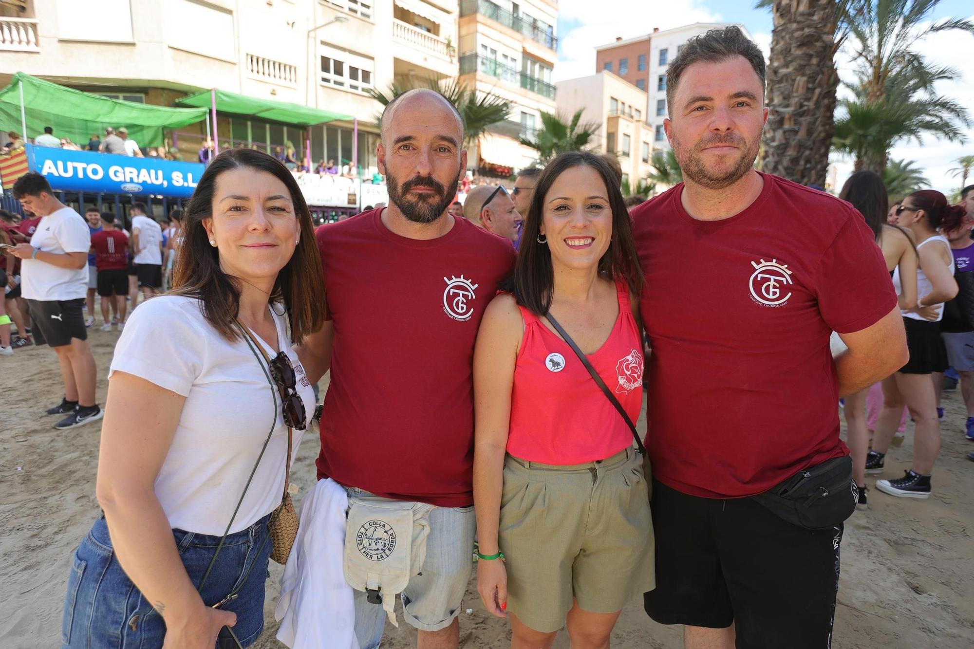 Encierro de cerriles en las fiestas de Sant Pere del Grau