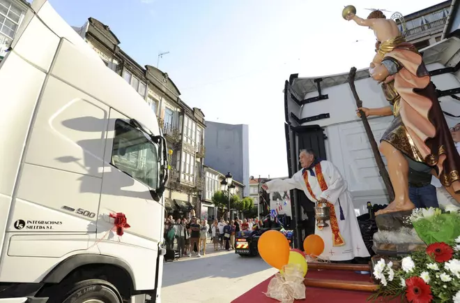 A Estrada va sobre ruedas con el San Cristóbal