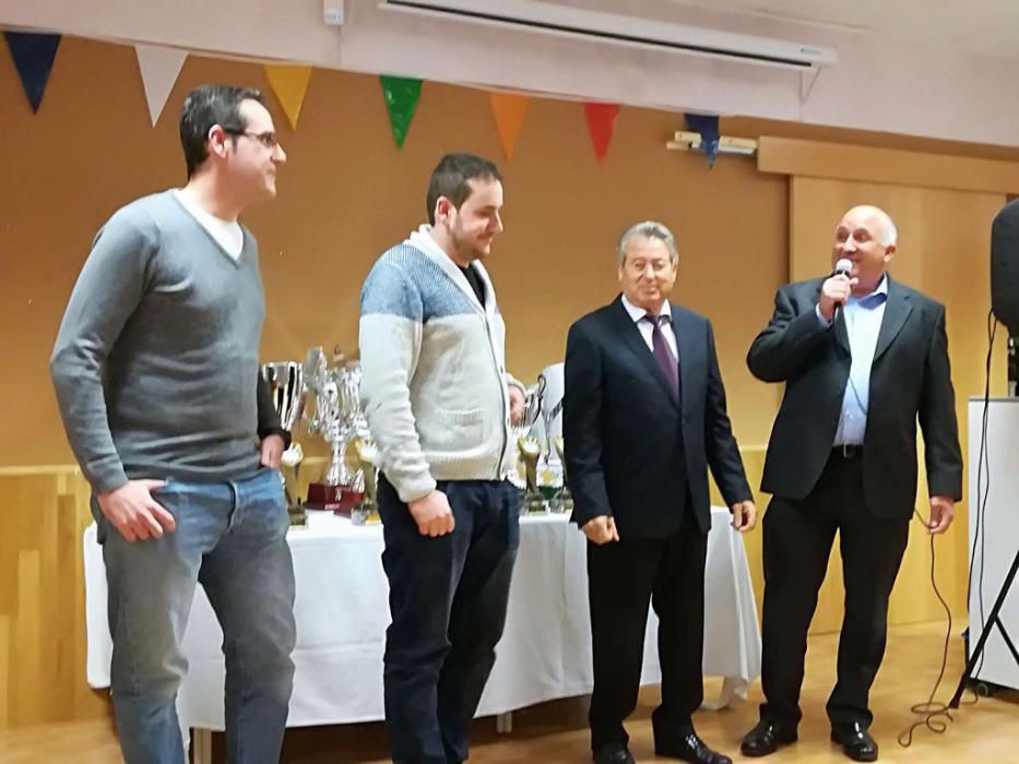 Entrega de premios de la Liga de Bolos Huertanos