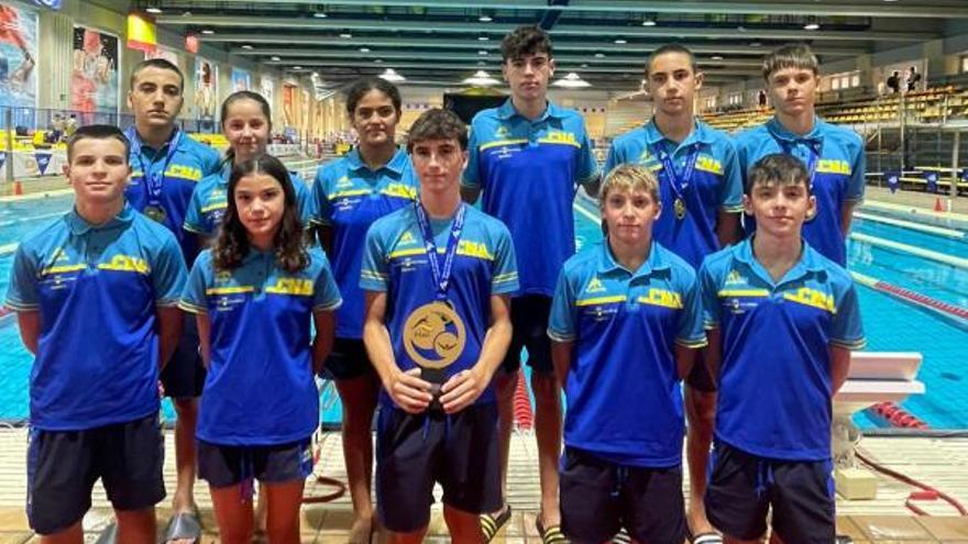 Gran representación malagueña en el Campeonato de España infantil