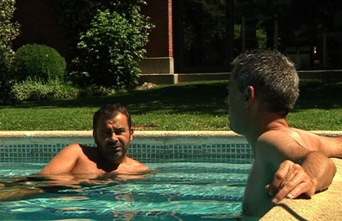 Jorge Javier Vázquez i Albert Om, a ’El convidat’. Jorge Javier Vázquez i Albert Om, a ’El convidat’.