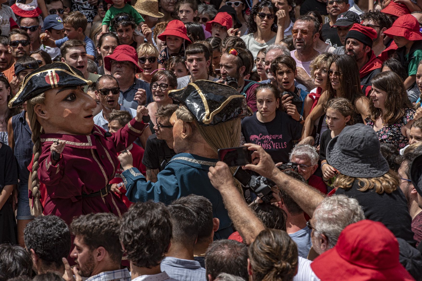 La Patum de lluïment de dijous, en fotos