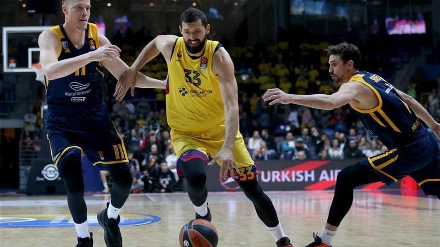 Mirotic lidera la reacción del Barça en Europa