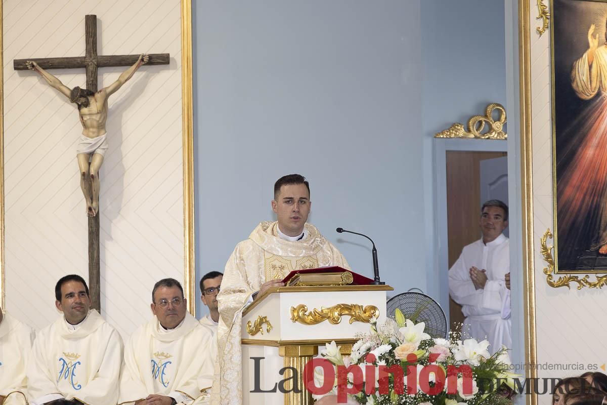 Así se ha vivido la ordenación sacerdotal de Miguel Tovar Fernández en la pedanía molinense de Torrealta