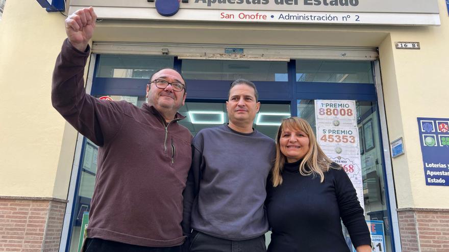 El primer premio del Niño reparte 2 millones de euros en Quart de Poblet