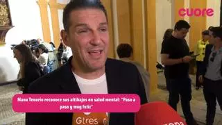 Manu Tenorio se sincera sobre su salud mental: "Yo sigo trabajando"