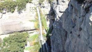 El salto de Sallent, en Rupit.