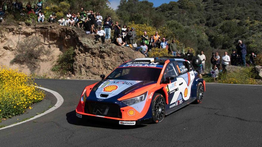 Rovanperä enseña los dientes en el ‘shakedown’ del Rally Islas Canarias