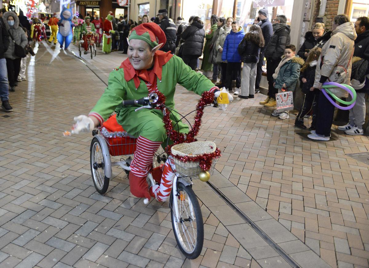GALERÍA | Papá Noel anticipa su visita a Benavente