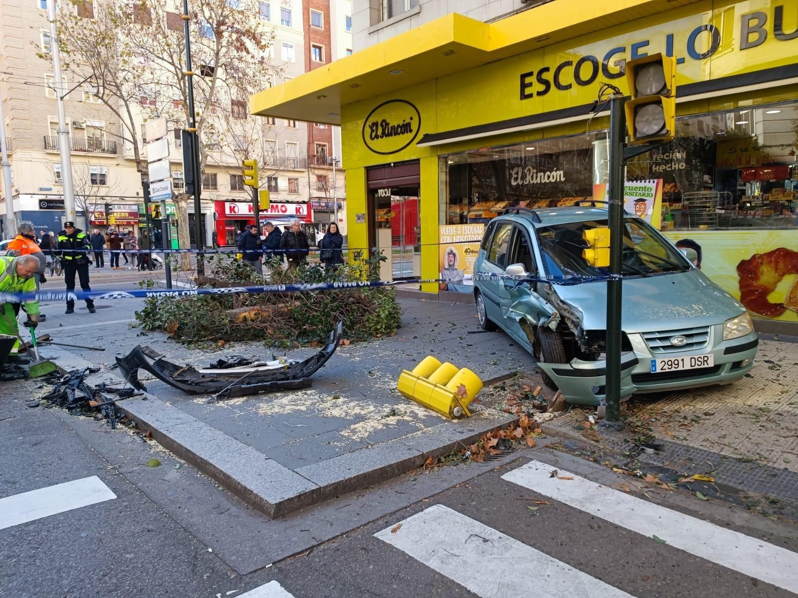 El accidente de Tomás Bretón, en imágenes