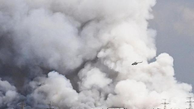 Incendi en una fàbrica de Wildberries atacada amb drons a Sant Petersburg (Rússia)