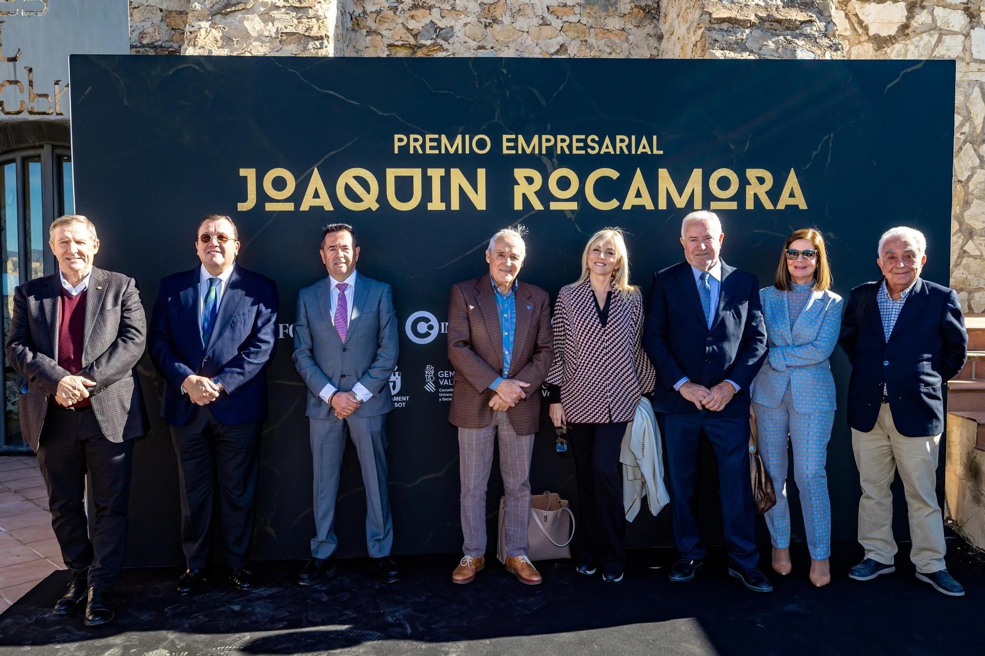 Primera edición del Premio Empresarial Joaquín Rocamora concedido a Jose Juan Fornés