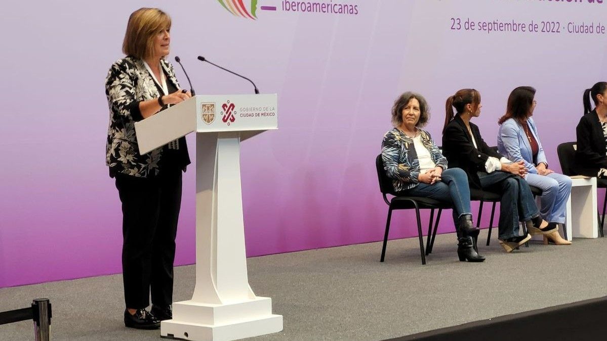 Discurso de Núria Marín en el foro de alcaldesas de México DF / DIPUTACIÓ DE BARCELONA