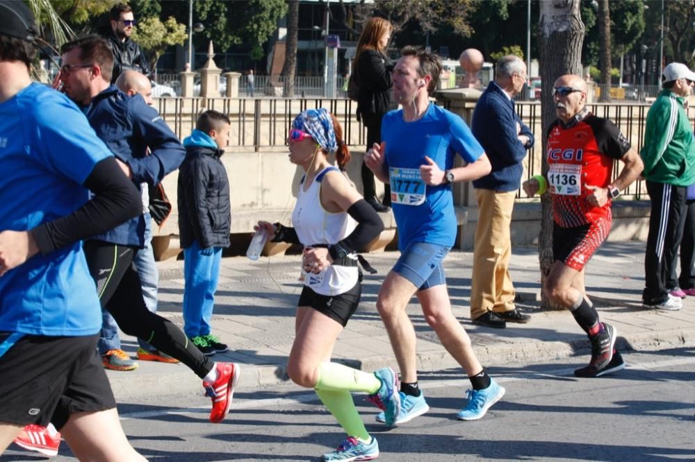 Media Maratón Murcia: Paso por Puente Reina Sofía