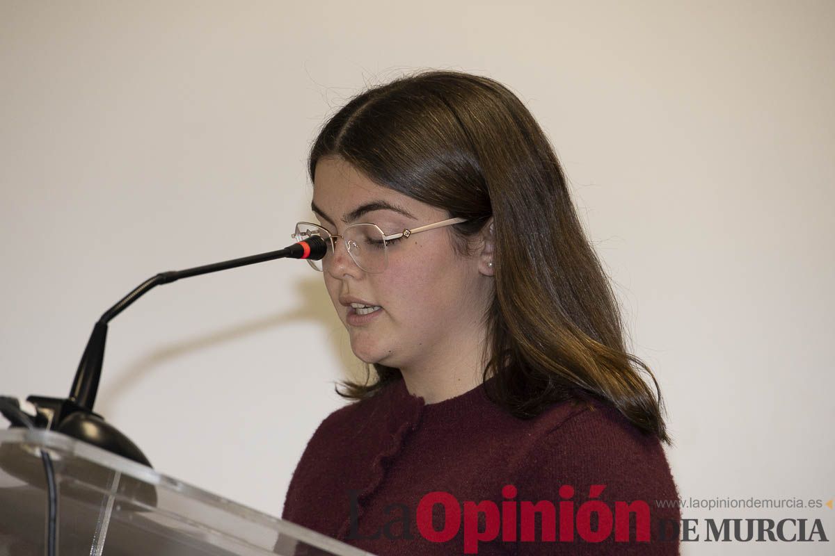 Entrega de los premios por el 'Día de la Fraternidad' en Caravaca