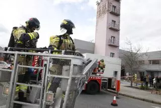 El nuevo parque de Bomberos de Gijón proyecta sumar un rocódromo y simuladores