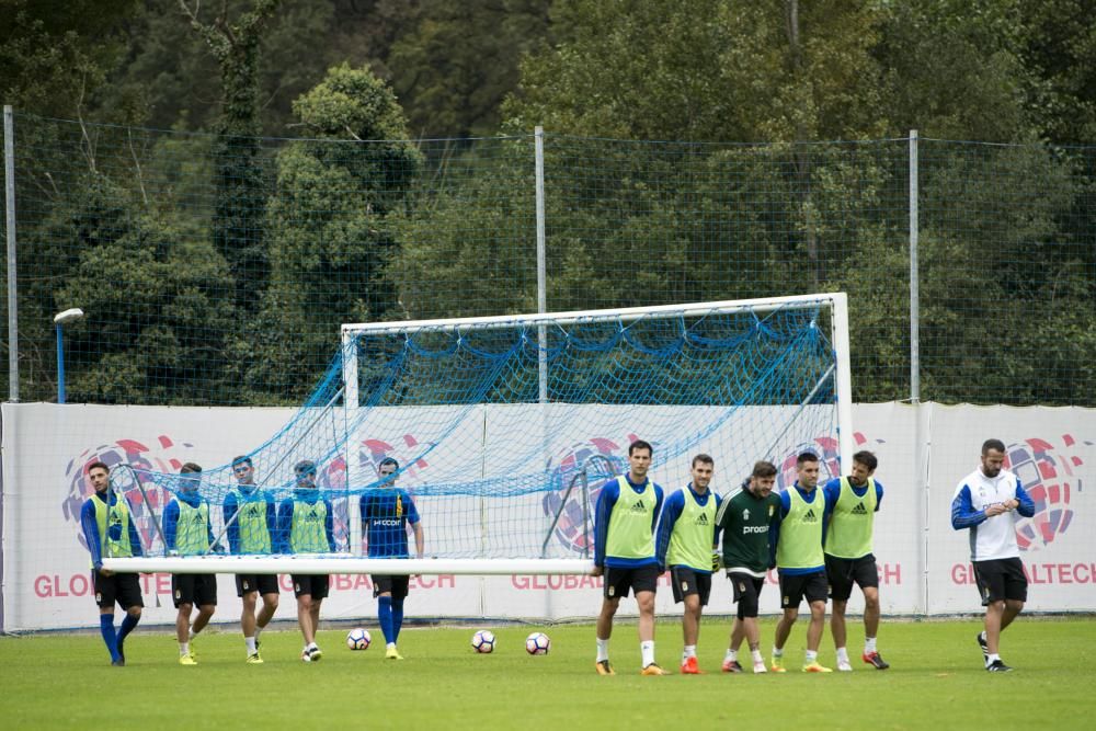 Entrenamiento del Real Oviedo