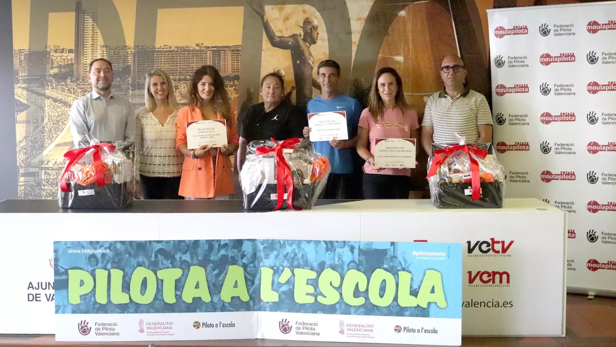 Els millors treballs de Pilota a l'Escola 2024/25 tenen premi