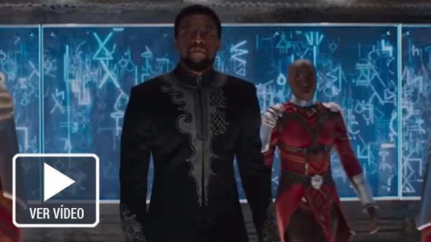 Una escena de &#039;Black Panther&#039;.