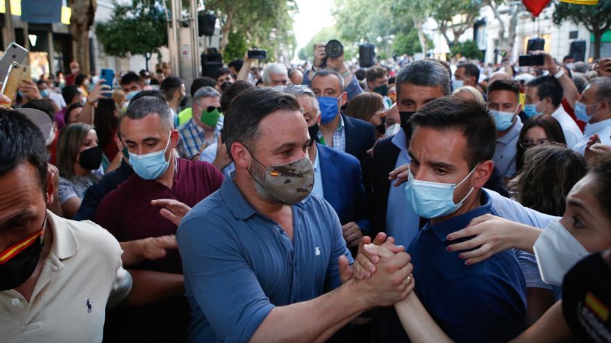 Mitin de Santiago Abascal en Córdoba