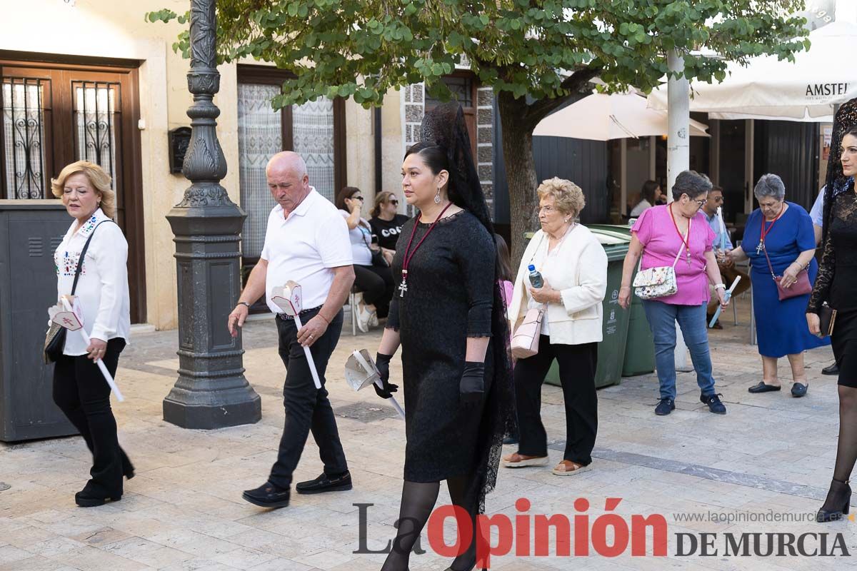 Procesión de regreso de la Vera Cruz a la Basílica