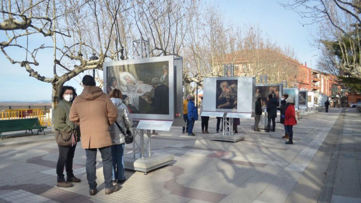 La exposición &quot;El Prado por las calles&quot;, en Benavente. | E. P.