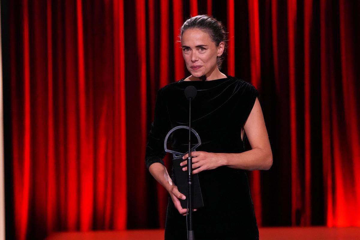 La actriz Patricia López Arnaiz recibe la Concha de Plata a la mejor interpretación este sábado en el 72 Festival de Cine de San Sebastián La actriz Patricia López Arnaiz recibe la Concha de Plata a la mejor interpretación este sábado en el 72 Festival de Cine de San Sebastián