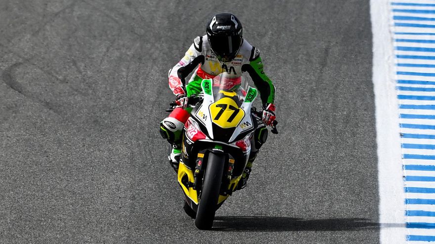 Andrea Sibaja acaba el Mundial femenino de Superbikes en su mejor momento