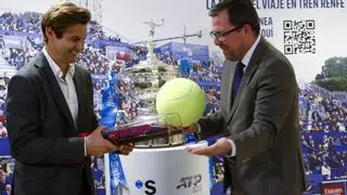 David Ferrer: "Tener a Nadal en pista es muy importante para el Barcelona Open"
