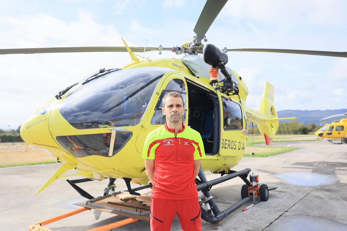 El jefe de equipo Íñigo Sánchez.