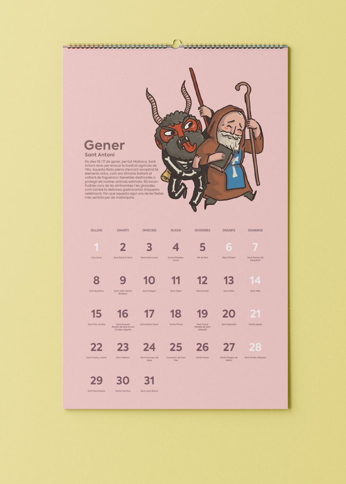 Der Kalender von Melicotó erklärt mallorcas Feste im Comic-Stil.