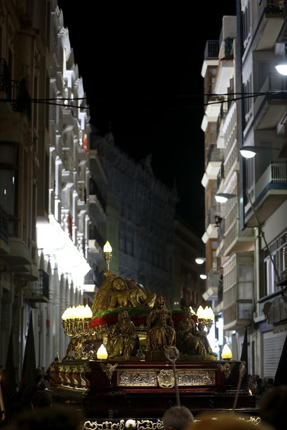 Procesión del Santo Entierro este Viernes Santo en Cartagena, en ...