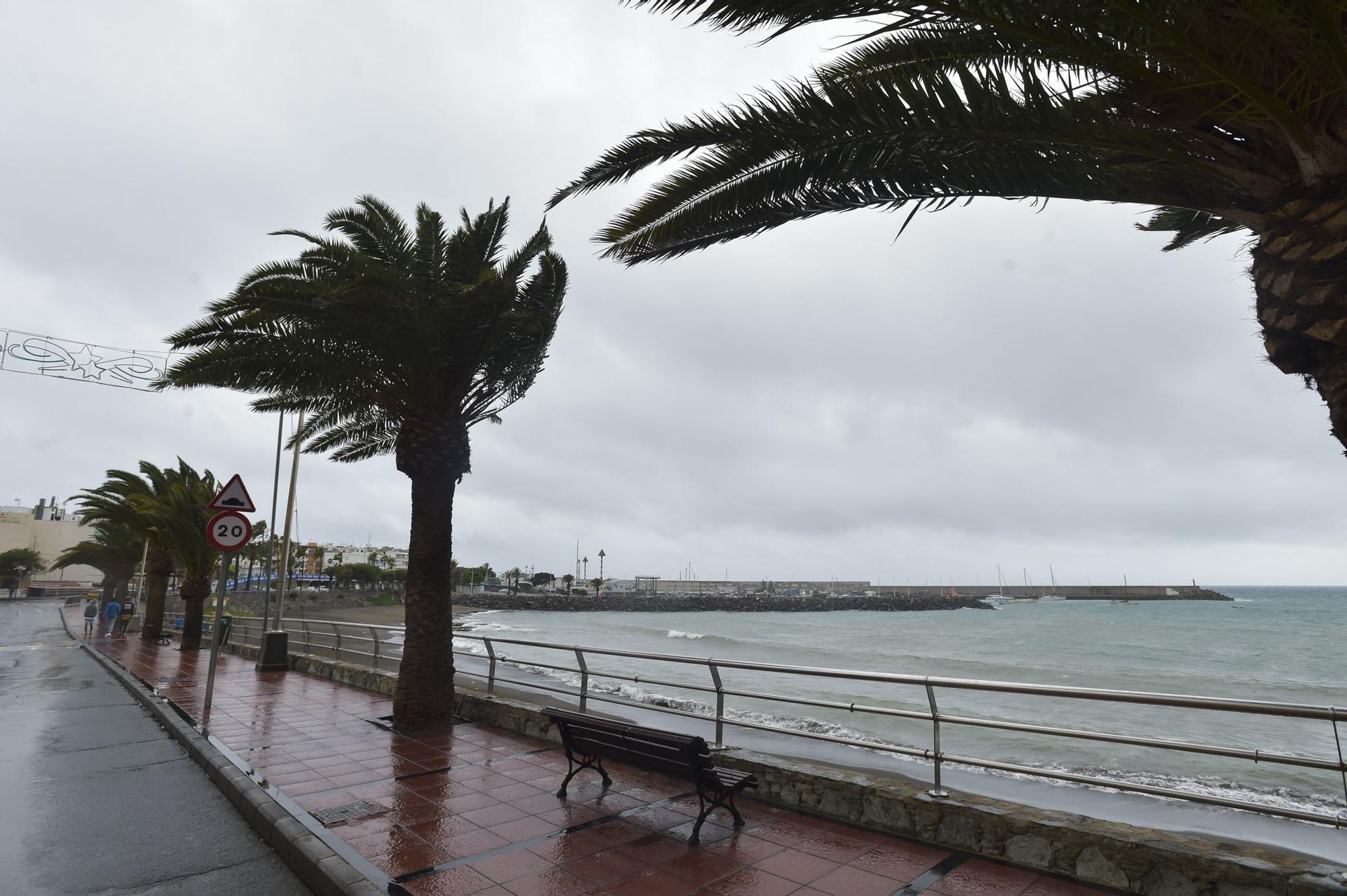 Lluvia y viento este miércoles, Día de Reyes, en Gran Canaria