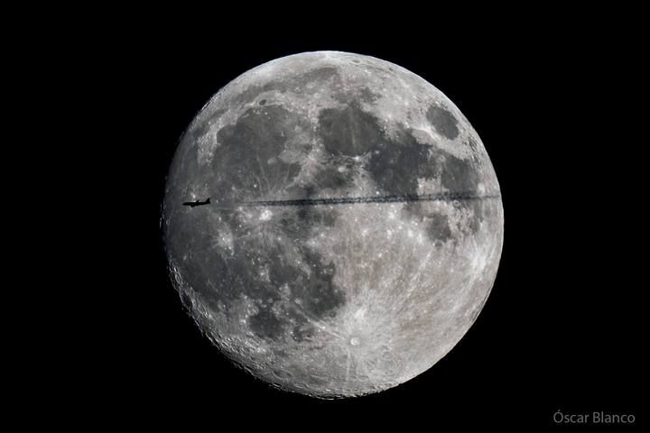 Eclipse de superluna en Galicia