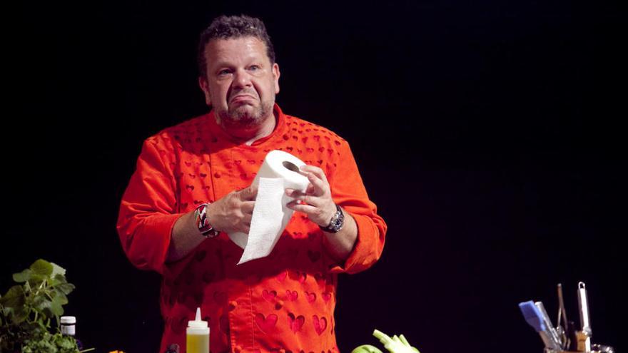 Chicote vive su peor pesadilla en la Cocina en la Cueva de Juan: &quot;Me está entrando un temblor de rodillas de flipar&quot;