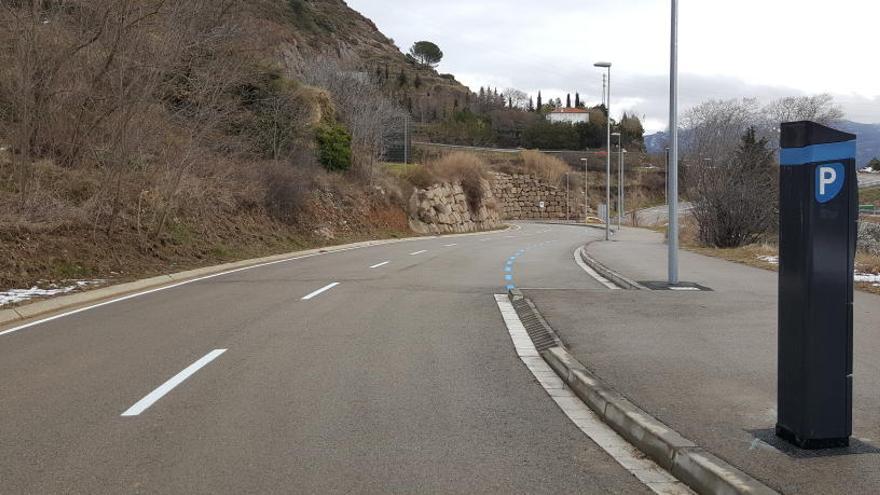 Berga estrena els nous aparcaments i el vial d&#039;accés a la part ampliada de l&#039;hospital