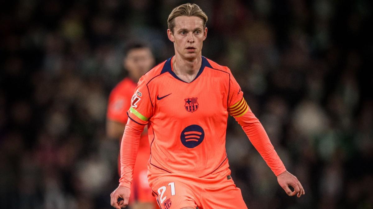 Frenkie De Jong vive un momento dulce