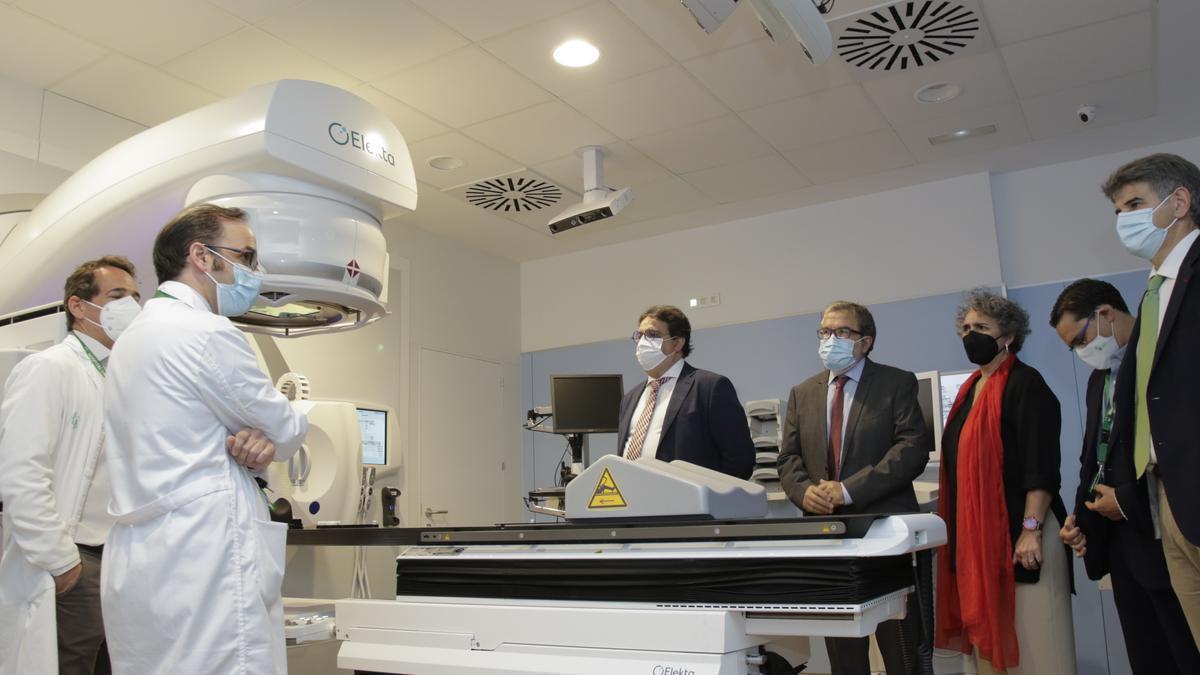 Imagen de la máquina instalada en el Hospital Universitario de Cáceres.