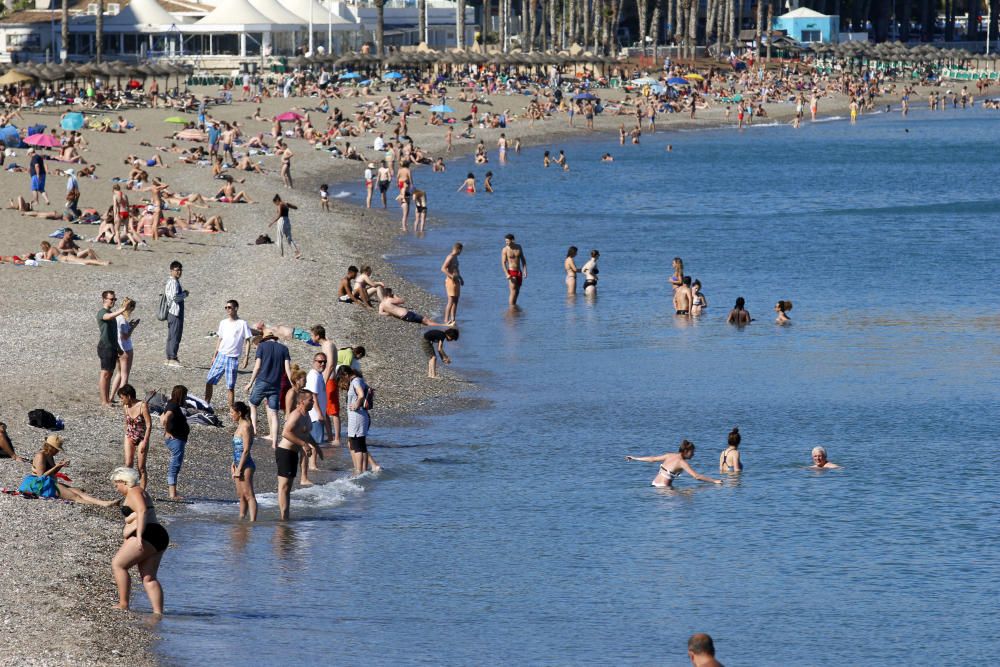 La Malagueta, como un día de verano.