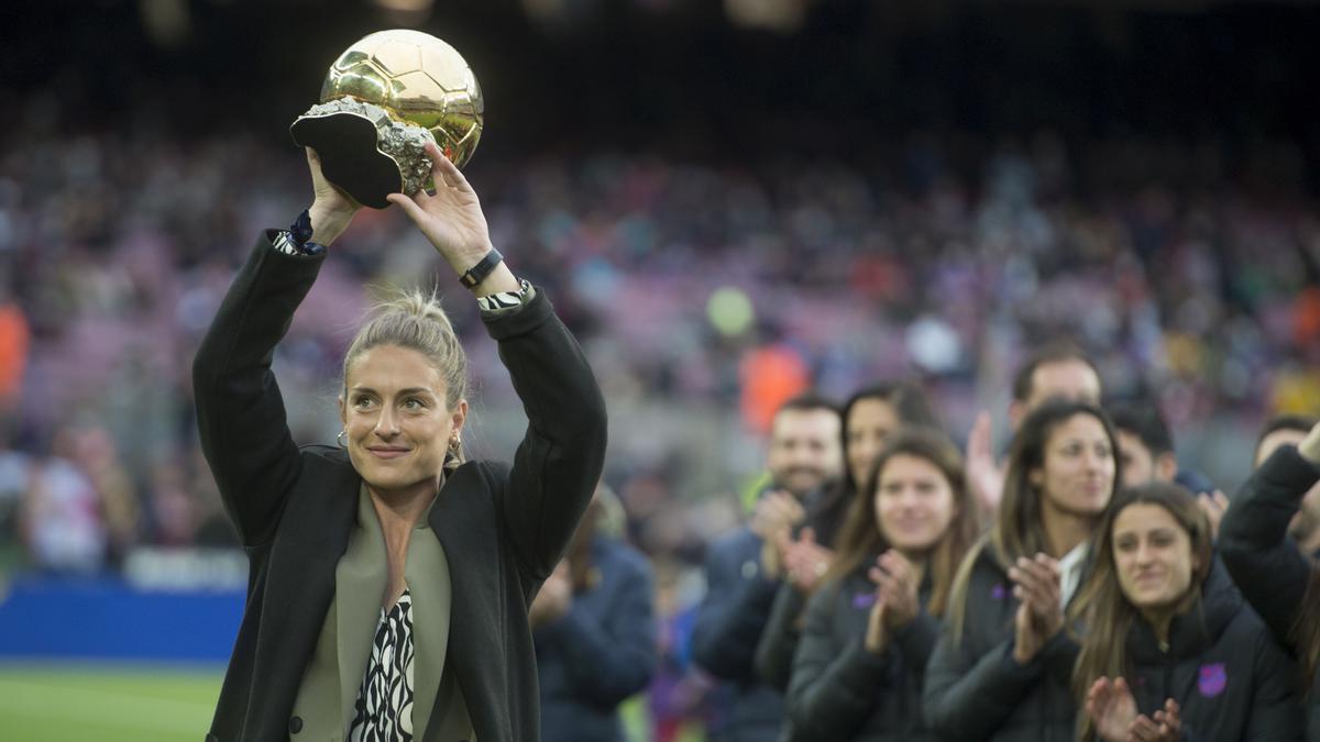 La jugadora del Barça, Alexia Putellas, balón de oro como mejor jugadora de fútbol del mundo para la revista France Football