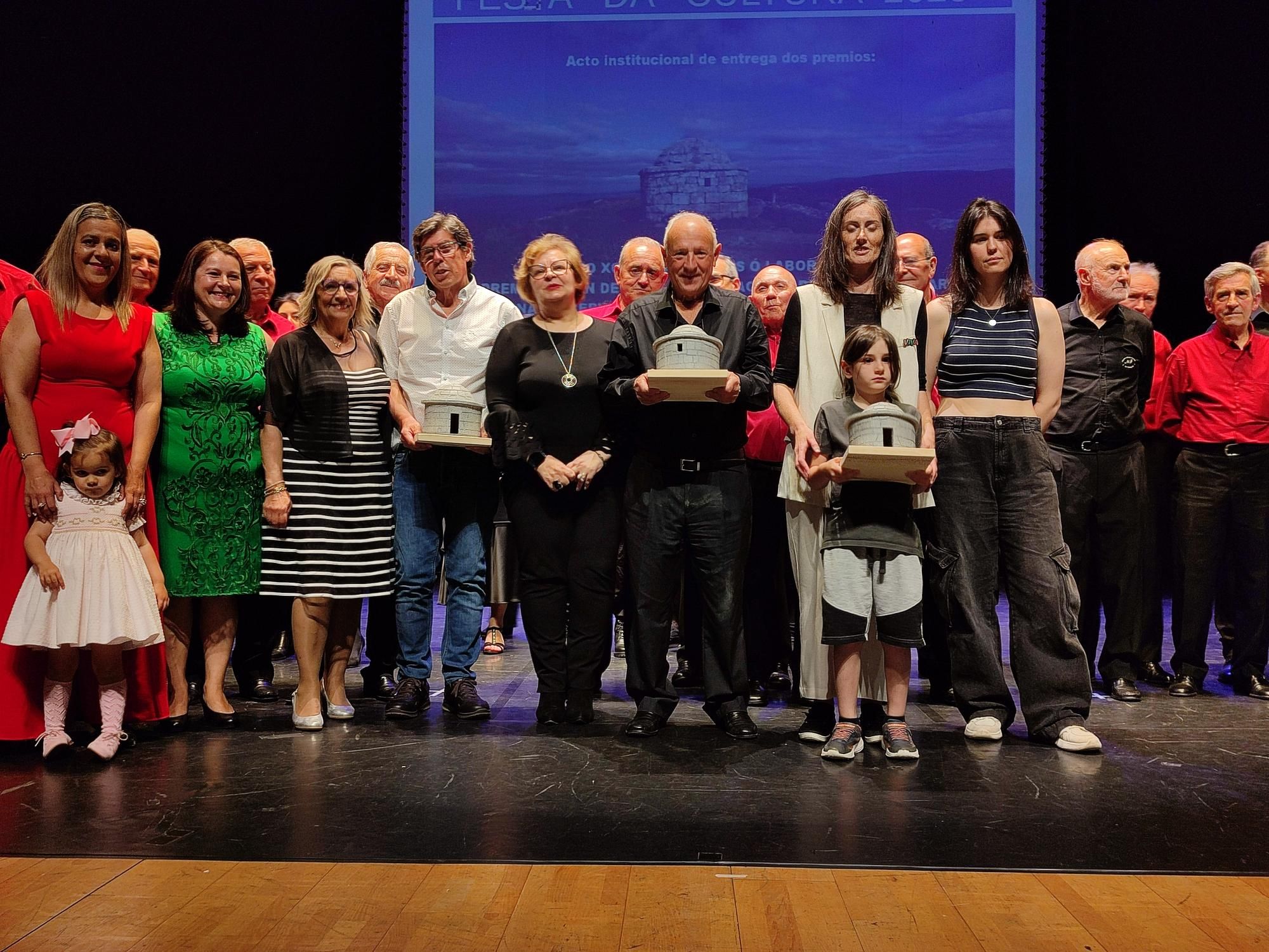 As mellores imaxes da gala das Letras Galegas en Cangas