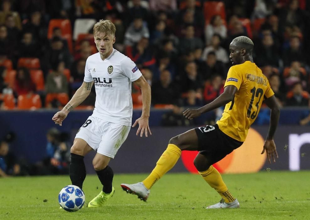 Valencia CF - Young Boys, en imágenes