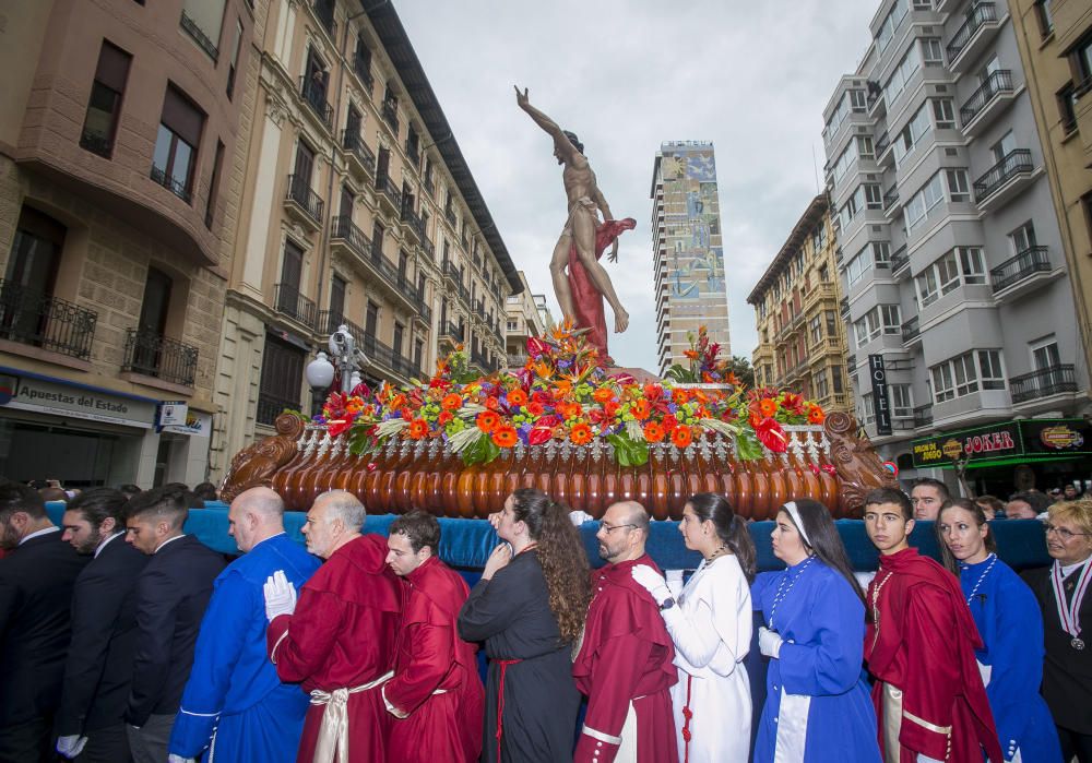 El Encuentro no procesiona en Alicante el Domingo de Resurrección.