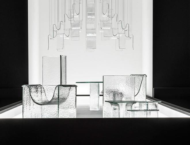Colección de cristal del diseñador Nendo para Wonder Glass