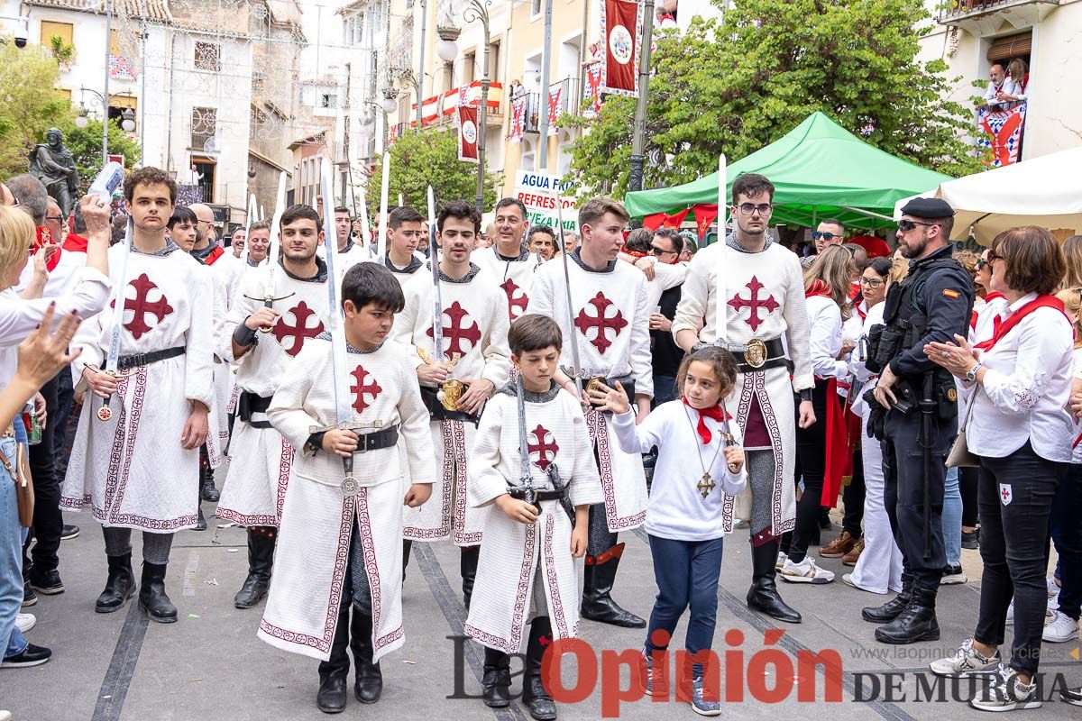 Moros y Cristianos en la mañana del día dos en Caravaca